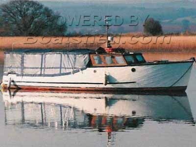 Classic Wooden Passenger Ferry