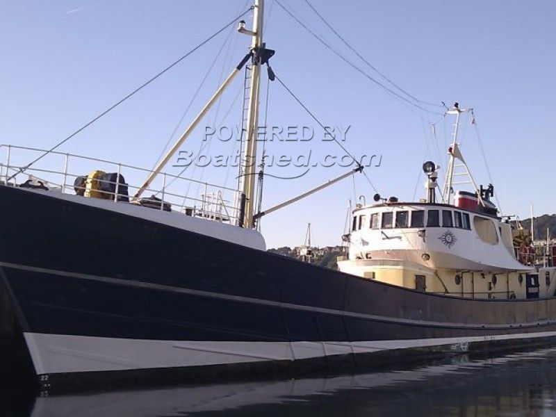 Converted Trawler Corporate Charter Vessel For Sale 31 24m 1961