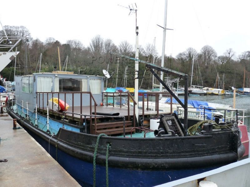 Houseboat 70 Converted Barge For Sale 21 34m 1950