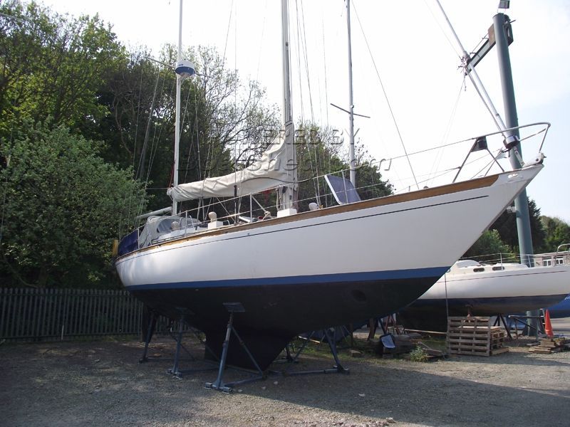 1980 44 f&c ketch sailboat