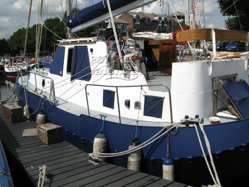 Huffler 35 Steel Pilothouse Yacht