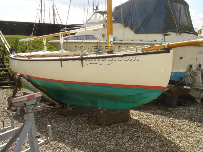 Wooden  Gaff Rigged Sloop Day Boat