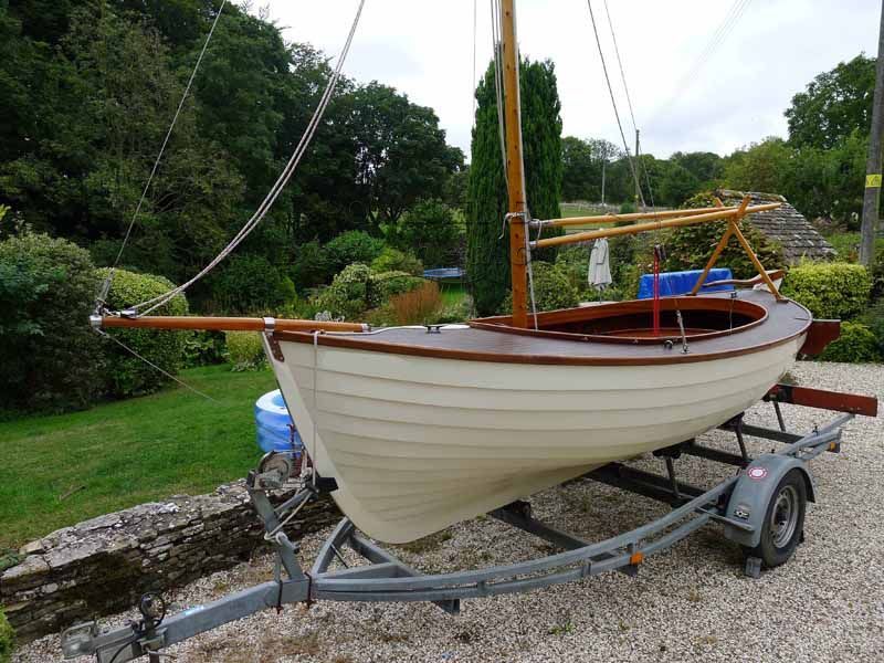 Orkney Yole Classic Clinker Built Day Sailer
