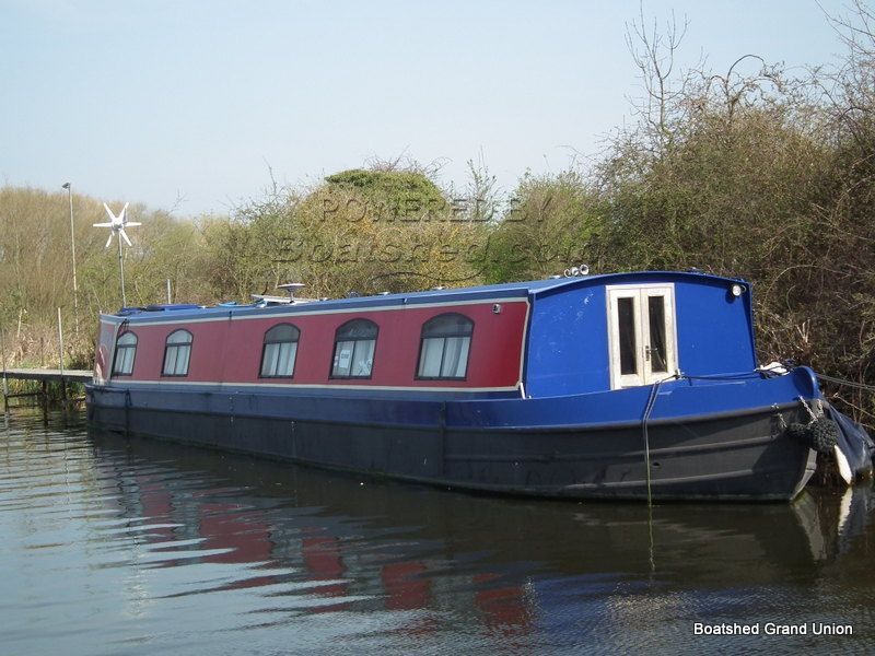 Wide Beam Houseboat Live Aboard
