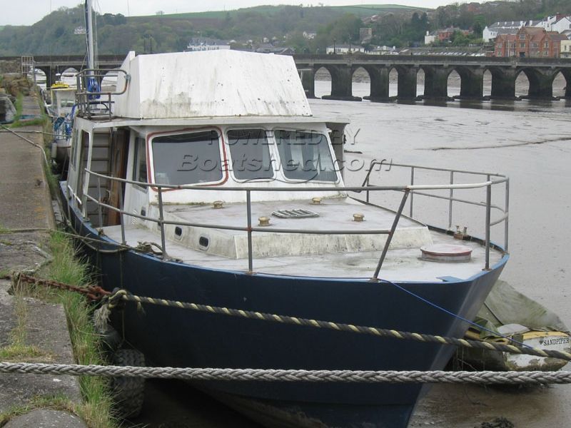 Steel Trawler Yacht 45ft Part Project