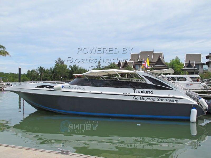 Thai 10.4 Metre Wooden Speed Boat