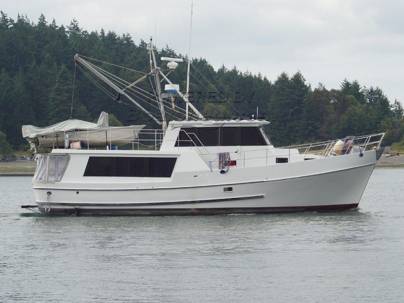 Sunnfjord Pilothouse Trawler For Sale, 47'0, 1988