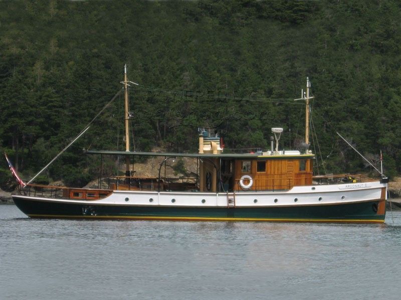 Classic 73 Double Ended Motor Yacht For Sale, 73'0, 1922