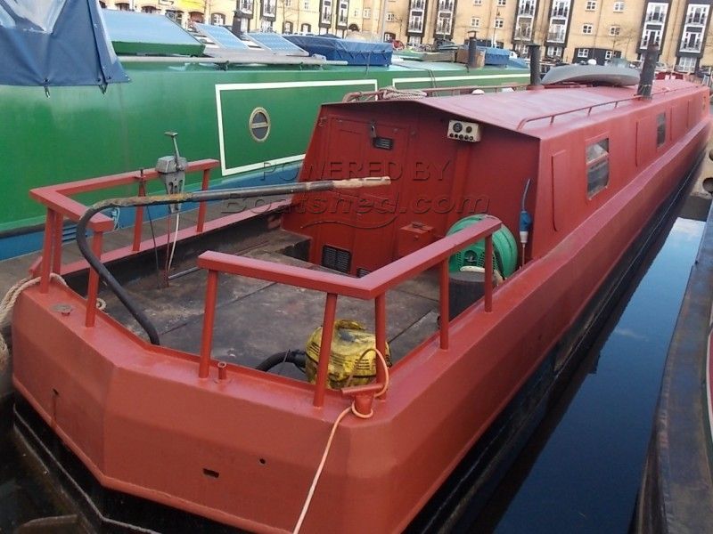 Narrowboat 70ft Cruiser Stern Almost Finished Project