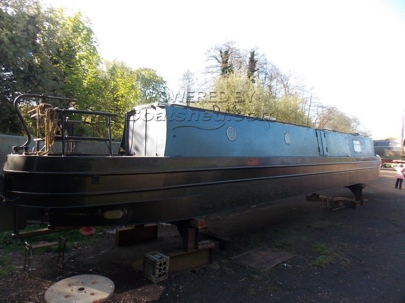 Narrowboat 57ft Cruiser Stern Near Completed Project