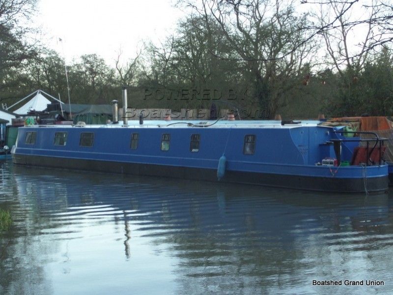 Narrowboat 70ft Cruiser Stern Live-aboard Project -In Need Of Replacement Engine