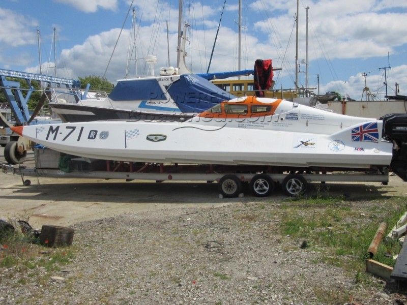 XCAT 36 Class II Racing Boat