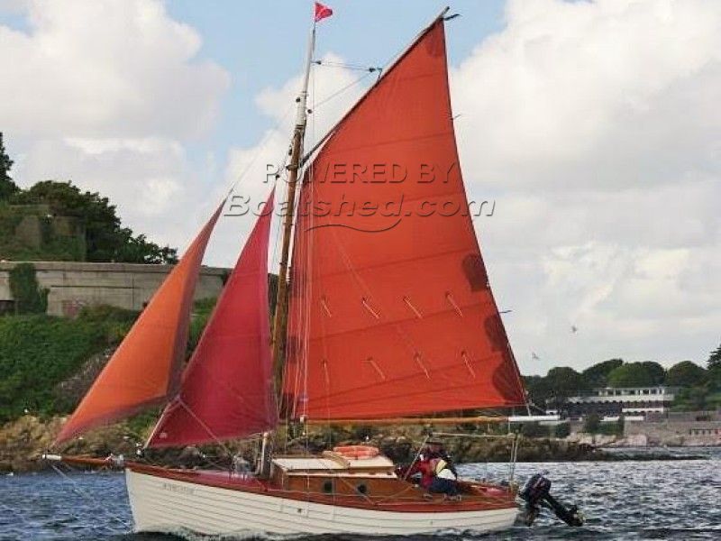 John Leather New Blossom Gaff Rigged Cutter