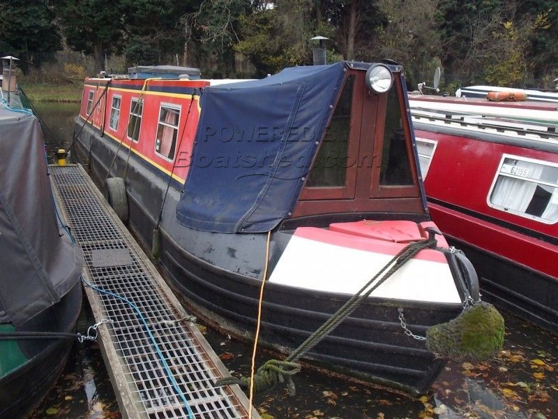 Narrowboat 51 Ft Trad Stern With Potential Mooring