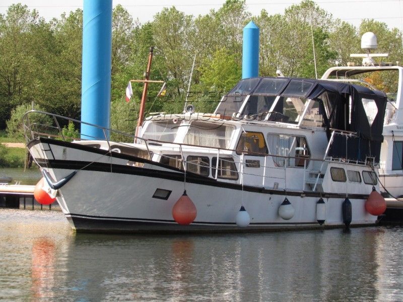 Dutch Steel River Cruiser Vedette Hollandaise Fluviale Habitable