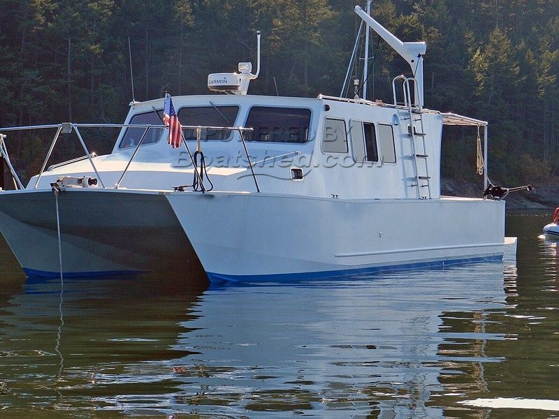 Boden Aluminum Power Catamaran Single Diesel