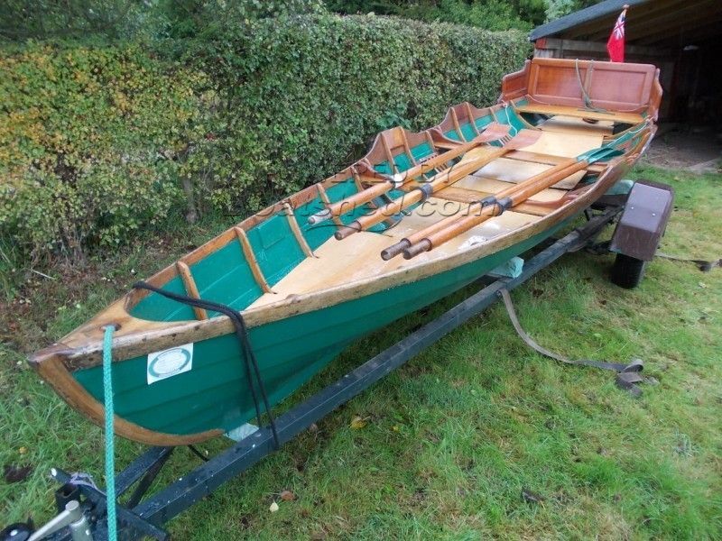 Classic Double Rowing Skiff