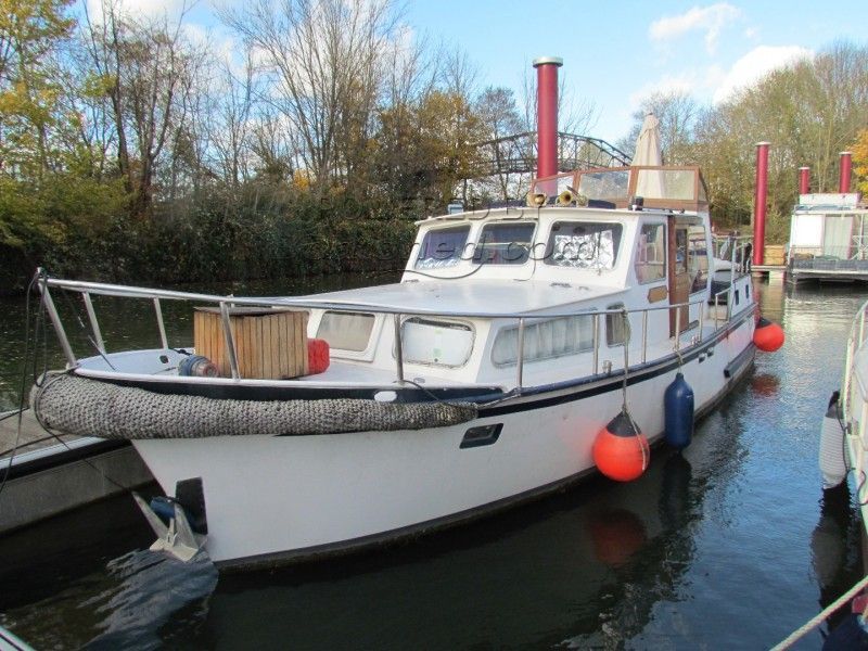 Dutch Steel River Cruiser Live Aboard Potential