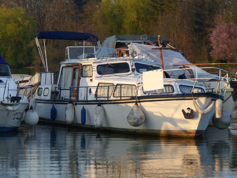 Dutch Steel River Cruiser Vedette Hollandaise Fluviale Habitable