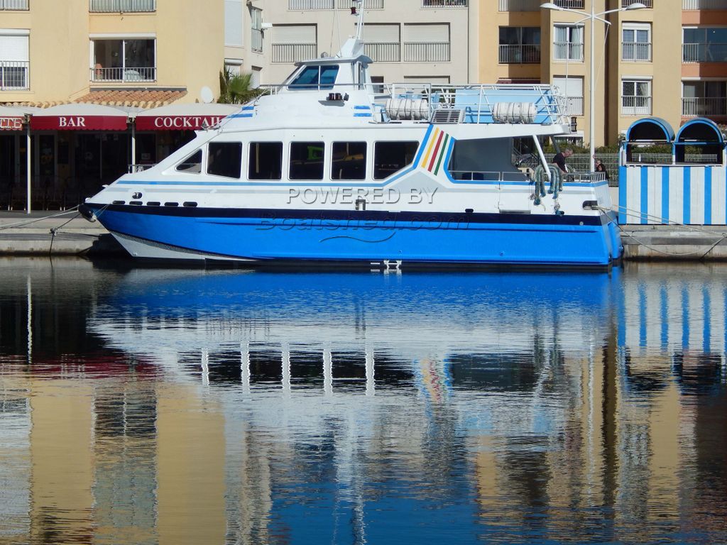 Trip Boat 14m Passenger Catamaran Business Galerie D'observation Sous-marine