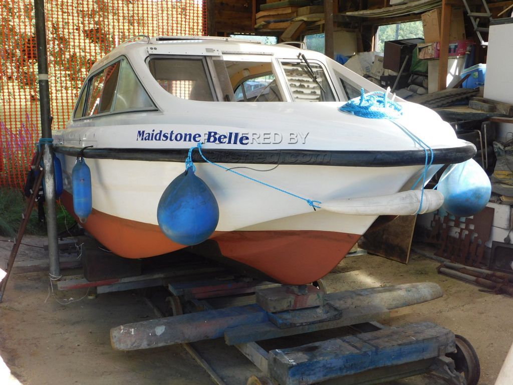 Electric Boat Cathedral Hull Ex Hire Boat Ready For Action