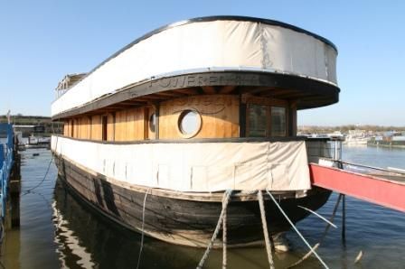 Wooden  Light Vessel Historic Ship