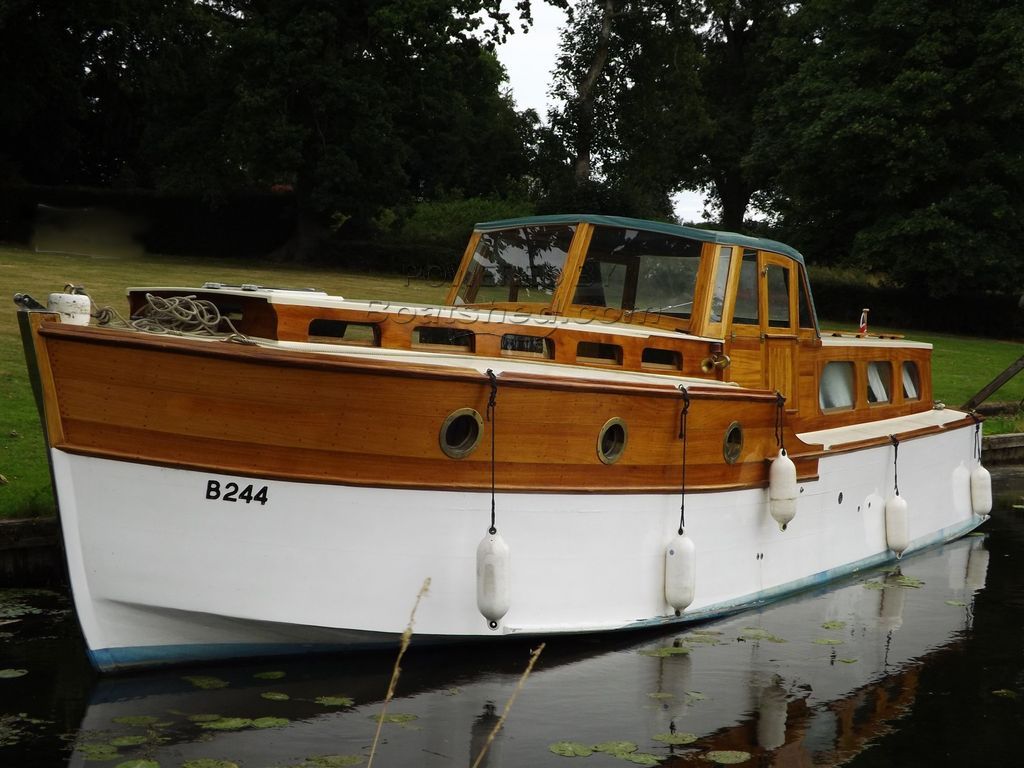 Classic Wooden Broads Cruiser Martham Boats Judith Class