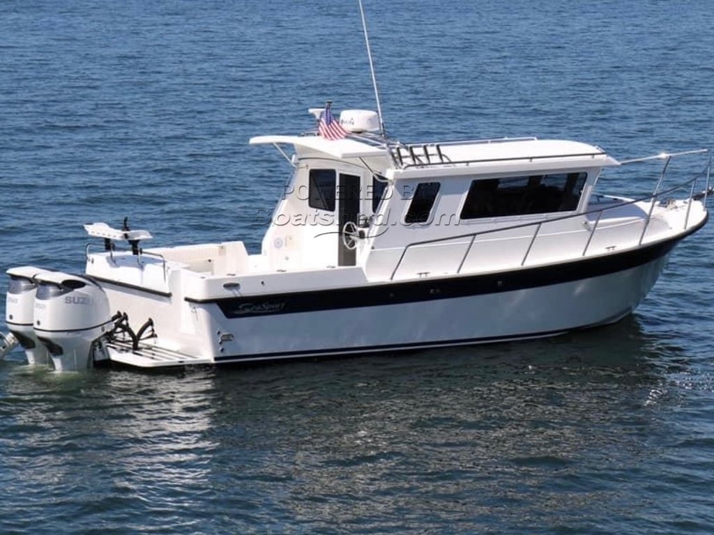 Sea Sport Commander 28 ~ Twin Suzuki 350hp Fishing Machine!