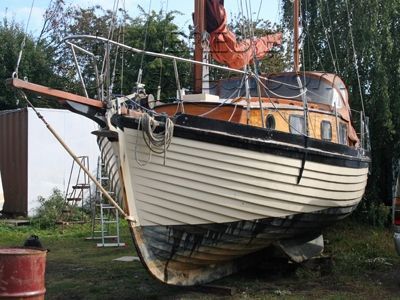 28ft Wooden Seaking Motor Sailer.