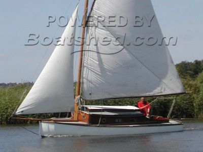 Ernest Collins Broads Sailing Boat