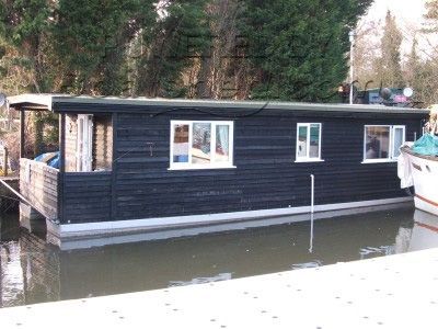 Wooden  Houseboat 36'