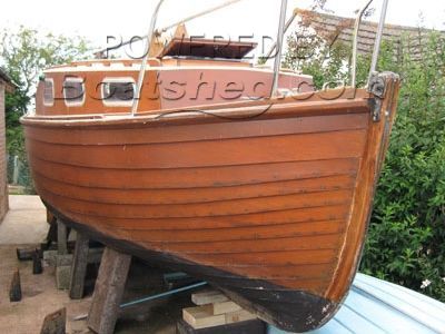 Trouts Of Topsham 22' Clinker Day Boat With Cabin