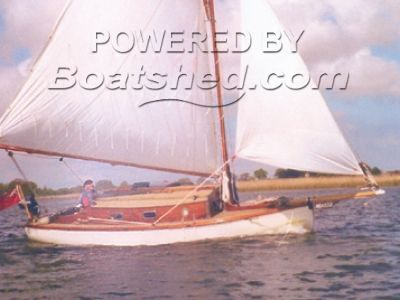 Traditional Broads Sail Boat