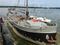 Belgian Tanker Barge Cruising Houseboat being Refreshed 