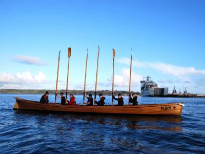 Falmouth’s World-First Junior Gig Rowing Academy wins Harbour backing