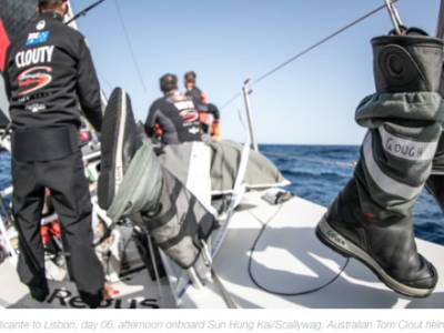 The life of a Volvo Ocean Race sailor in pictures: eat, sleep, sail, repeat