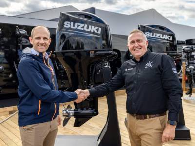 Suzuki to supply INEOS Britannia with chase boat outboards