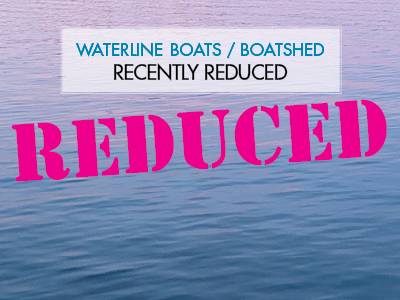 Reduced Prices on Yachts & Boats at Waterline Boats / Boatshed