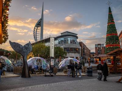 ‘Christmas Village’ now open daily at Gunwharf Quays