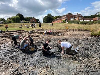 Archaeological dig at Buckler’s Hard hopes to reveal more