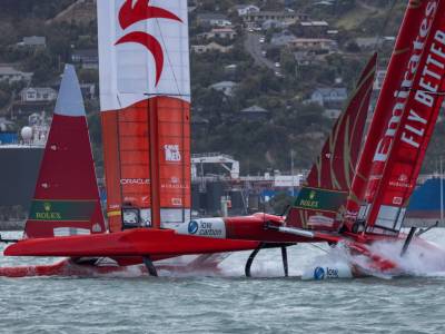 Emirates GBR SailGP Team pushing the learning curve despite limited time on the water