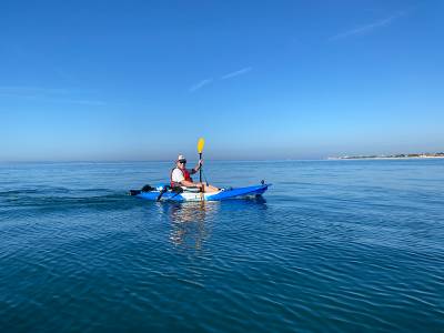 Alex Denny completes epic South Coast paddle for the Nautical Archaeology Society