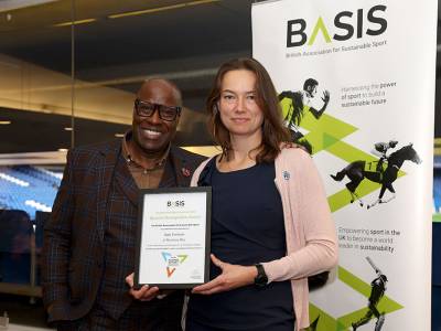 MANAGER OF THE GREEN BLUE RECOGNISED FOR EXCELLENCE
