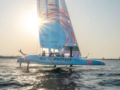 Team GBR gear up for first Sail Grand Prix event in Dubai