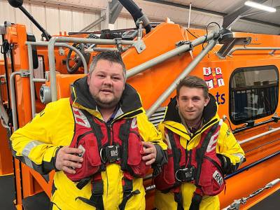 RNLI lifeboat crew launch mission to visit 200 tube stations in a day