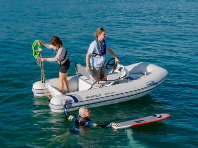 Highfield Boats reveals two electric tenders