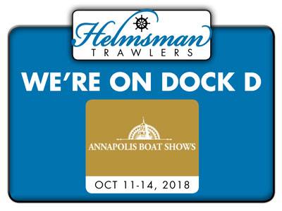 Helmsman at US Powerboat Show – Annapolis