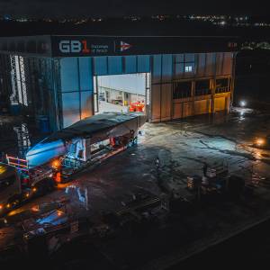 GB1’S AC75 America’s Cup Race Boat Arrives in Naples