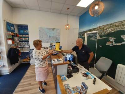 Perfect “Fit” as Falmouth RNLI shop relocates into Harbour Office – new volunteers welcome!