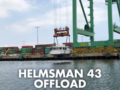 Helmsman 43 Offloaded